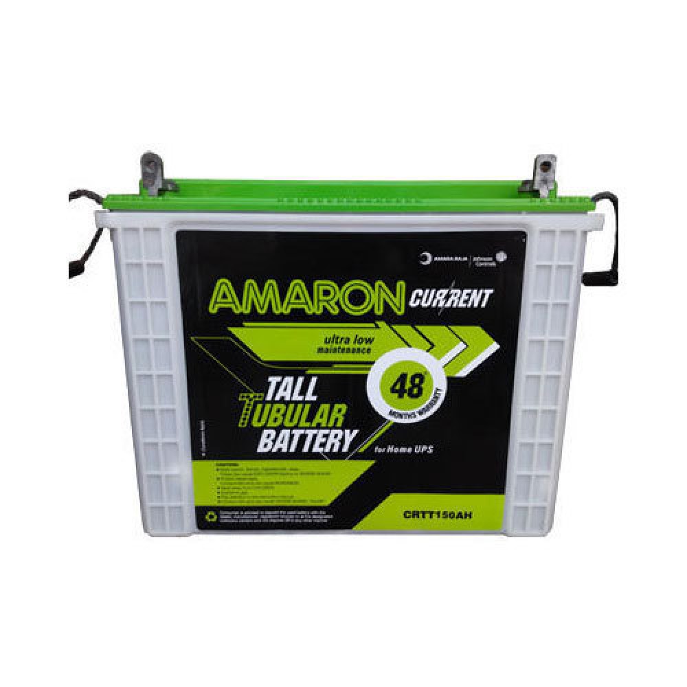 Amaron Inverter Battery 150AH Price, Amaron Current AAM-CR-CRTT150 150AH Tall Tubular Battery Online