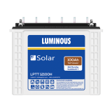 Luminous LPTT 12100H 100AH Solar Tubular Battery