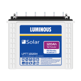 Luminous LPTT 12120H 120AH Solar Tubular Battery